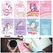 UMEELR 28 Packs Unicorn Valentines Day Cards with Rainbow Bracelets for Kids Classroom Prizes, Valentine's Party Favors Toys for Girls and Valentine School Exchange Gifts Greeting Cards